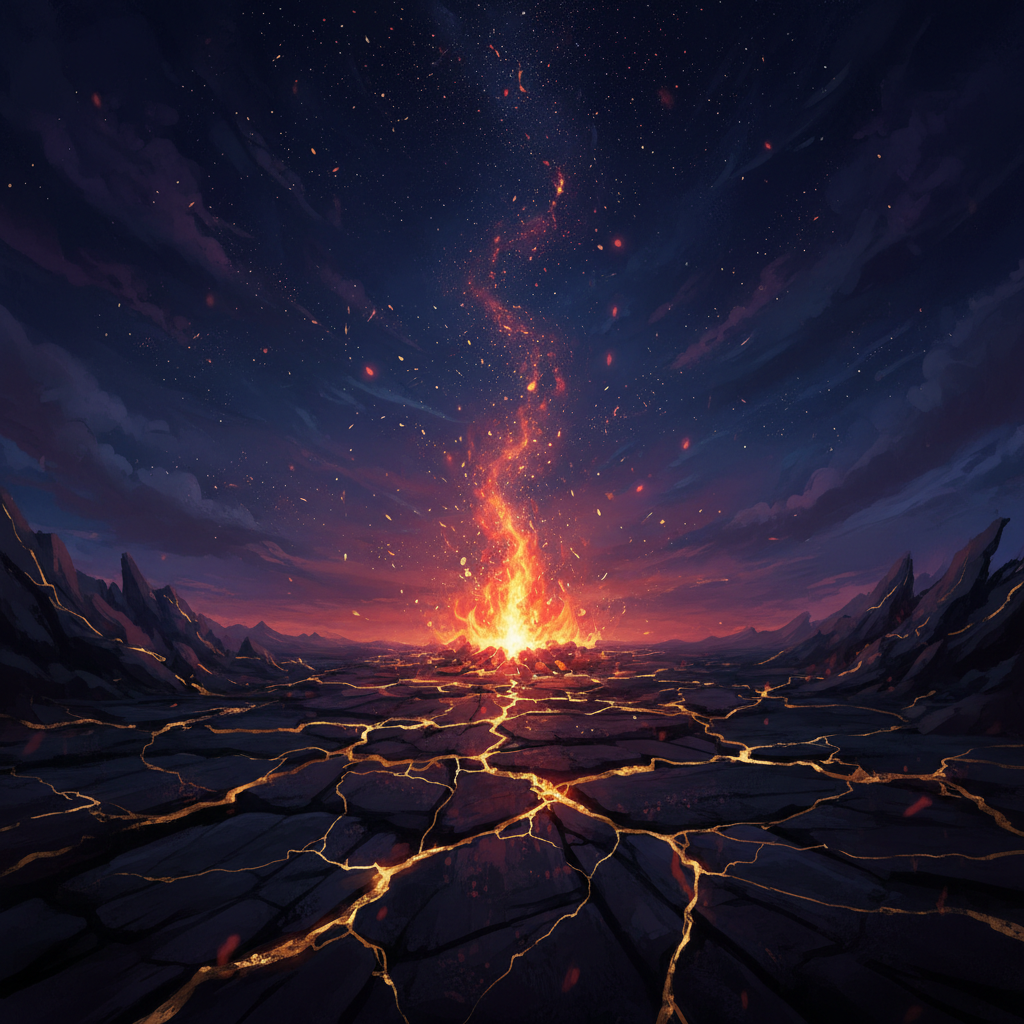 The forge of becoming.